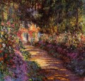 El jardín de flores Claude Monet
